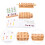 1Ensemble Jouet Educatif En Bois Coloré Coordination Manuelle Enfant 10