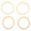 16Pièces Bande Tendon Patellaire Compression Sport Silicone 2