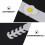 10Pièces Protection Masque PVC Réglable 5