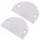 4Pièces Plaque De Couture Industrielle Argent Pour Perles Sequins 2