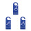 3Pièces Handicapée PVC Pour Stationnement 4