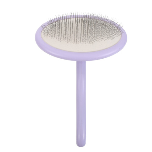 4Pièces Brosse Feutrage Main Violet Aiguille Acier Caoutchouc 1
