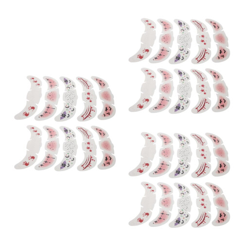 30Pièces Décorations Waterproof Taches Multicolores 2