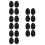 10Paires Push-Up Silicone Autoadhésifs Muscle Masculin Noir 5