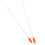 10Pièces Accessoire Brassage Baguette Remplissage Vin Orange 3