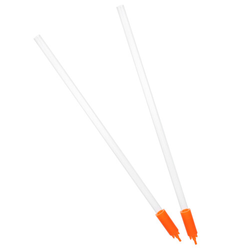 10Pièces Accessoire Brassage Baguette Remplissage Vin Orange 2