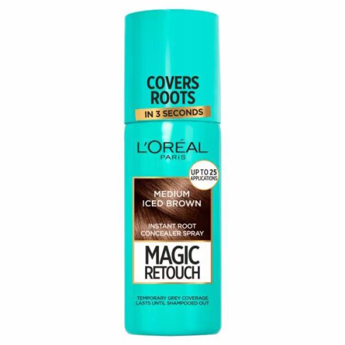 L’Oréal Paris 2 x L'Oreal Magic Retouch Medium Iced Brown 75ml
