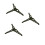 3Pcs Olive Green ABS Artificial Tree Stand Stable Holiday Table Base 4