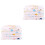 8Pièces Lingettes Confortable Motifs Variés Assortis 3