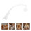 3Pièces Bras Mobile Bébé 360 Rotatif Hauteur Réglable 10