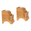 2Pièces Porte-Couteaux Bambou Rangement Multifonction Cuisine 5