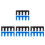 8Pcs Badminton Racket Stringing Tool PVC Load Spreader 7