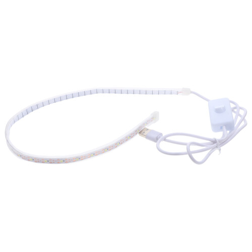 2Pièces Lumière Instruments Bois LED Souple Blanche 1