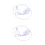 2Pièces Lumière Instruments Bois LED Souple Blanche 7