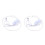 2Pièces Lumière Instruments Bois LED Souple Blanche 8