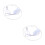 2Pièces Lumière Instruments Bois LED Souple Blanche 9