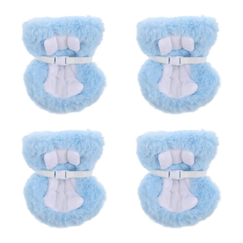 4Pièces Sièges Peluche Pour Poupées Décoration Sécurisée 2