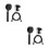 2Sets Black ABS Handheld Shower Sprayers for Bathroom 8