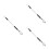 3Sets Aluminum Attic Pull Down System Kit with Telescopic Rod for Home 10