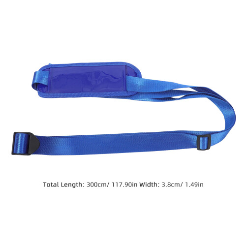 Multifunctional Nylon Thickened Adjustable Fishing Box Strap Blue 1