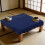 Foldable Blue Board Game Mat Thick Mahjong Table Cover for Games 5
