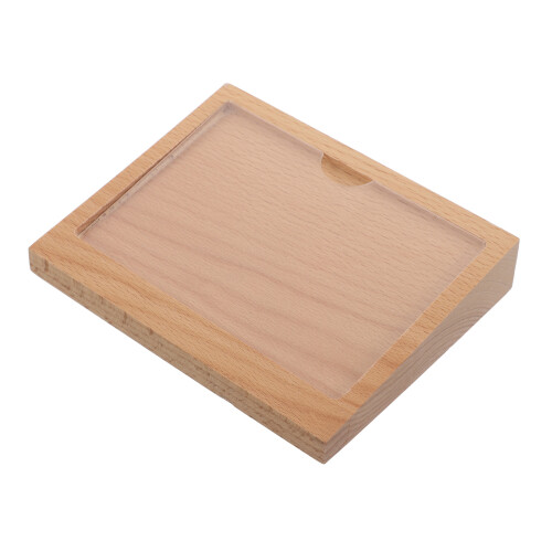2Pièces Présentoir En Bois Pour Cartes Menus De Table 2