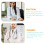 20Pièces Couvre-Tête Stéthoscope Silicone Portable Résistant 6