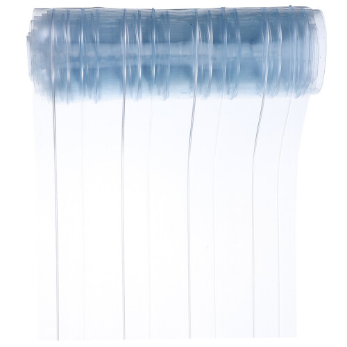 4Pièces Rideaux Porte En PVC Durable Transparent 2