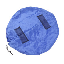 Wasserdichte Polyester Spielmatten-Aufbewahrungstasche 83,5 cm Großes Fassungsvermögen Blau