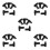 25Pièces Capuchons Bougies Caoutchouc Noir Stables Pour 10