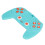 Baby Silicone Teether Game Controller Toy, Blue, Soft & Safe 12