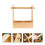 2Pièces Coffret De Rangement En Bois Pour Usage Extérieur 11