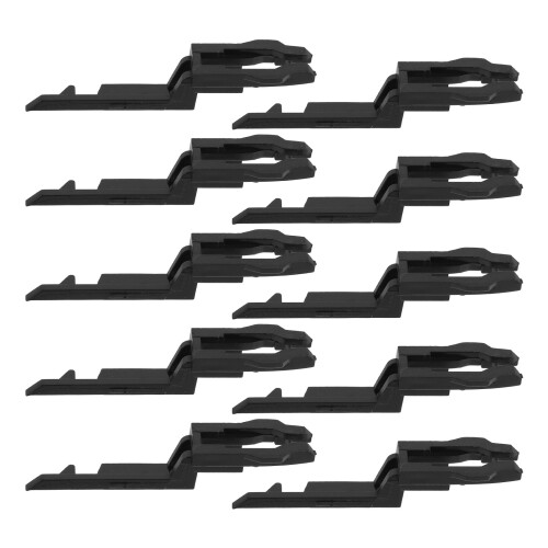 40Pièces Clé Plastique Noire Pour Serrure Maison 1