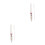 2Pièces Stylo Plume Transparent Rouge Grande Capacité 5