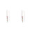 2Pièces Stylo Plume Transparent Rouge Grande Capacité 9