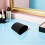 10Pcs Mini Black Plastic Hanging Buckets Space-Saving Storage Baskets 5