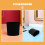 10Pcs Mini Black Plastic Hanging Buckets Space-Saving Storage Baskets 7