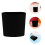 10Pcs Mini Black Plastic Hanging Buckets Space-Saving Storage Baskets 10
