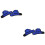 2Paare Trainingshandschuhe Elastisch Gewichtete Gym 6