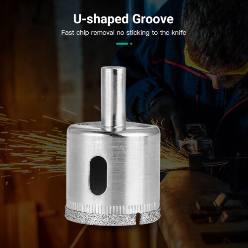 Diamond Hole Saw for Glass & Tile, 50mm 1