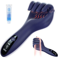 Male Masturbator Sex Toys for Men, Penis Vibrators Male Sex Toy Pocket Pussy Vibrator Stroker with 9 Vibration, LCD Display Adult Sex Toys