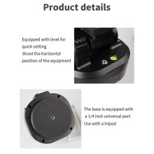 ZIFON YT-2000 Following Motorized Pan Rotating Panoramic Horizontal 360 Rotation for Phones Cameras Live Broadcast