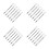 24Pièces Sourcils Précis Portable Doux Noire 6