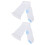 4Paires Bas Compression Élastiques Blancs Soutien Thigh Varices 3