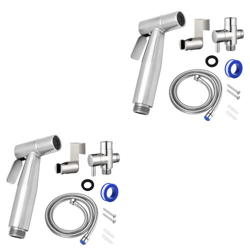 2Sets Bidet Sprayer Toilettenspritze Mit 2