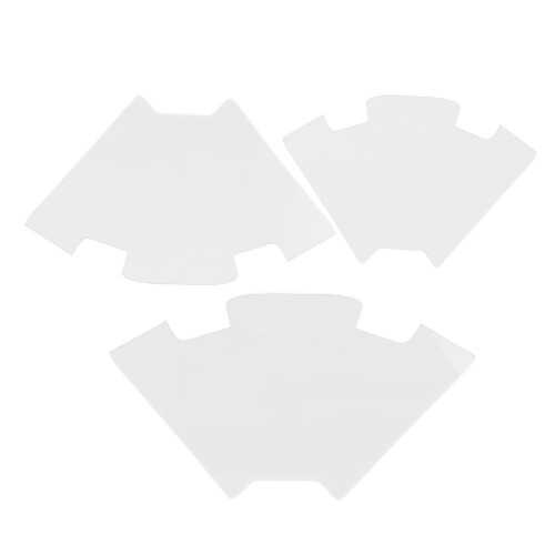 12Pièces Règles Couture Sac En Transparent Usage DIY Précis 2
