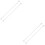 2Pairs Adjustable White Iron Curtain Rods for Bathroom and Window Use 8