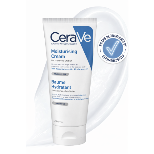 CeraVe CeraVe Moisturising Cream 177ml Face & Body Hydration