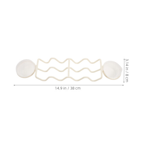Support Taco Stable 4 Slots Beige Idéal Pour Réunions 1