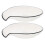 8Pcs Mini White Ceramic Spoon Stand Ladle Rest for Home Use 3